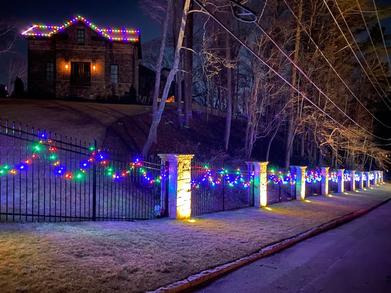 Christmas Lights Installation In Atlanta Ga By Christmas Lights Up 