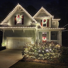 Christmas Light Installation in Atlanta